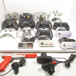 Xbox PlayStation Nintendo, Atari Untested Video Game Controller Lot